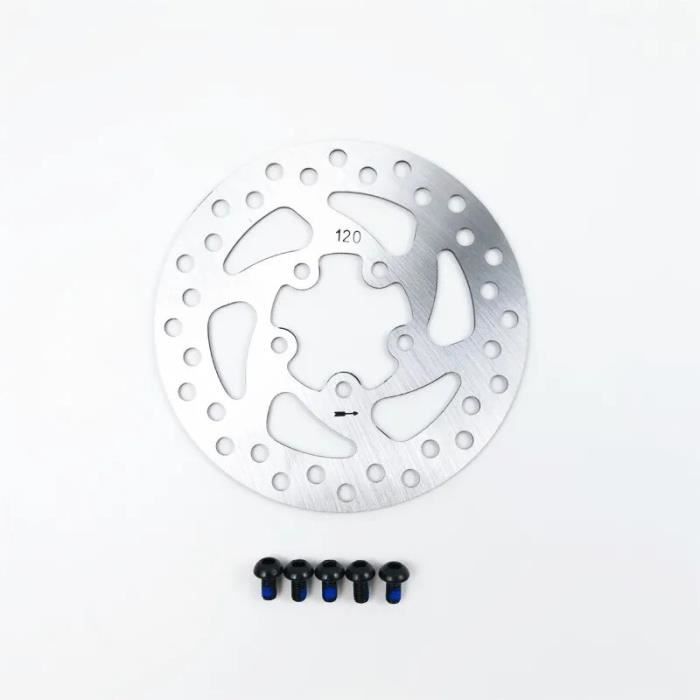 Rotor de frein à disque pour trottinette électrique Xiaomi,pièces de rechange pour modèle ata jia M365 Pro 2,pour - 120MM Silver