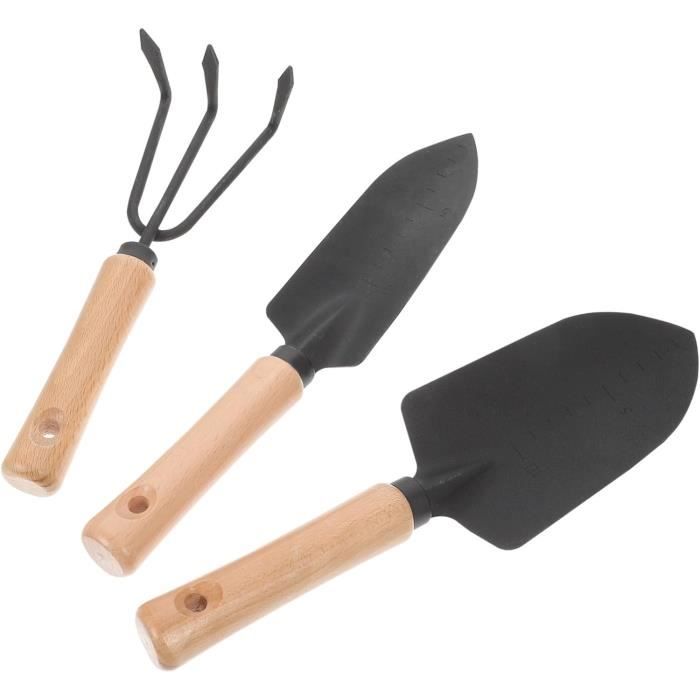 Ensemble de jardinage enfant Râteau et pelle pour avec manche en bois | Accessoire de jardin adapté aux petits Dès 3 ans, pour garçons et filles, pour Ensemble de jardinage enfant Râteau et pelle pour avec manche en bois | Accessoire de jardin adapté aux petits Dès 3 ans, pour garçons et filles, pour