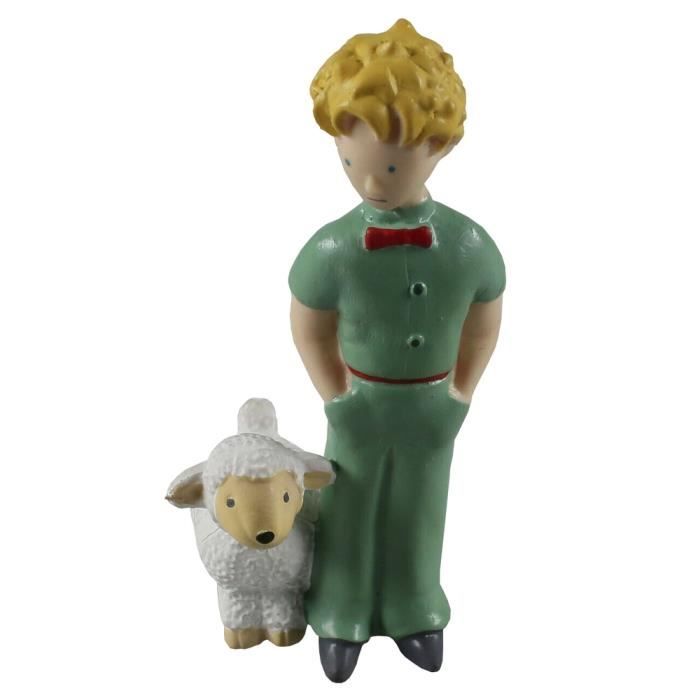 Le Petit Prince figurine Le Petit Prince et le mouton 7 cm Plastoy 610313