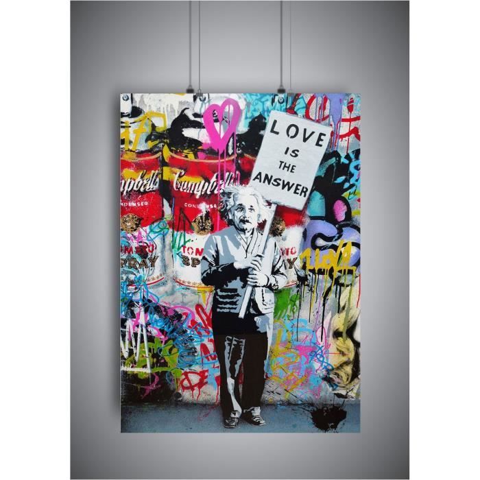 Poster Affiche Banksy Love Is Answer Wall Street Art A3 42x29 7cm Cdiscount Maison Poster Affiche Banksy Love Is Answer Wall Street Art A3 42x29 7cm Cdiscount Maison