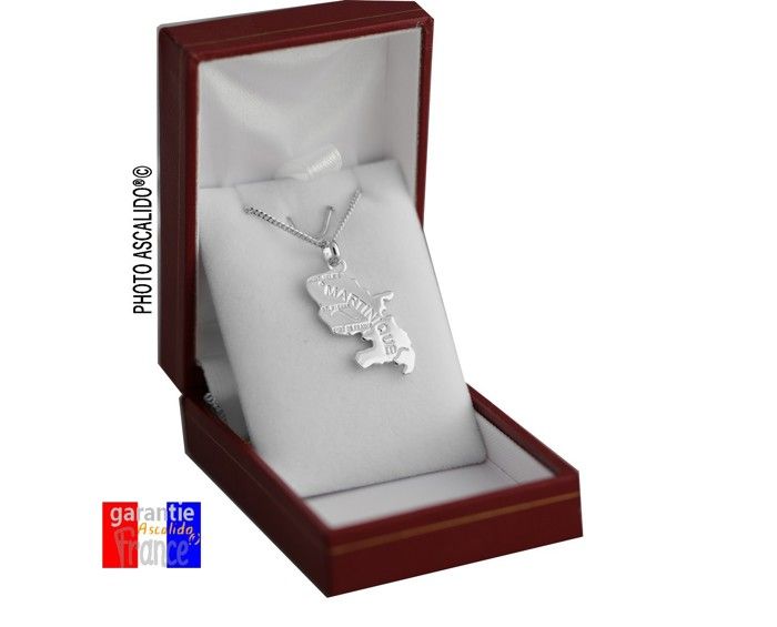 Boucles d/'oreilles Pendante grande Carte de SICILE en ARGENT MASSIF NEUF