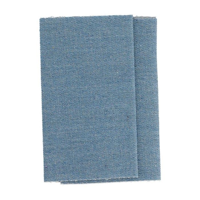Lot De 12 Patchs Thermocollants Noirs - 10,5 X 7,5 Cm - Pour Réparer Jeans, T-shirts, Vêtements - Facile à Repasser