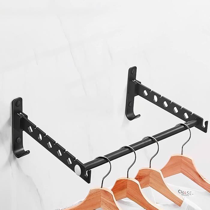 Airer Séchoir à Linge Mural Cintre Sec rétractable pour Organisateur de