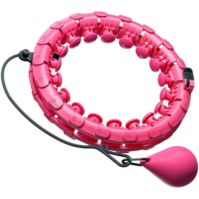 Cerceau Hula Hoop Enfant Fentar 64cm Détachable 6 Parties - Design Vagues Massage - Fitness