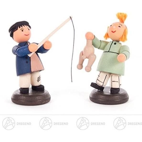 Figurine Casse-Noisette Décoration De Noël Bois Rouge 8