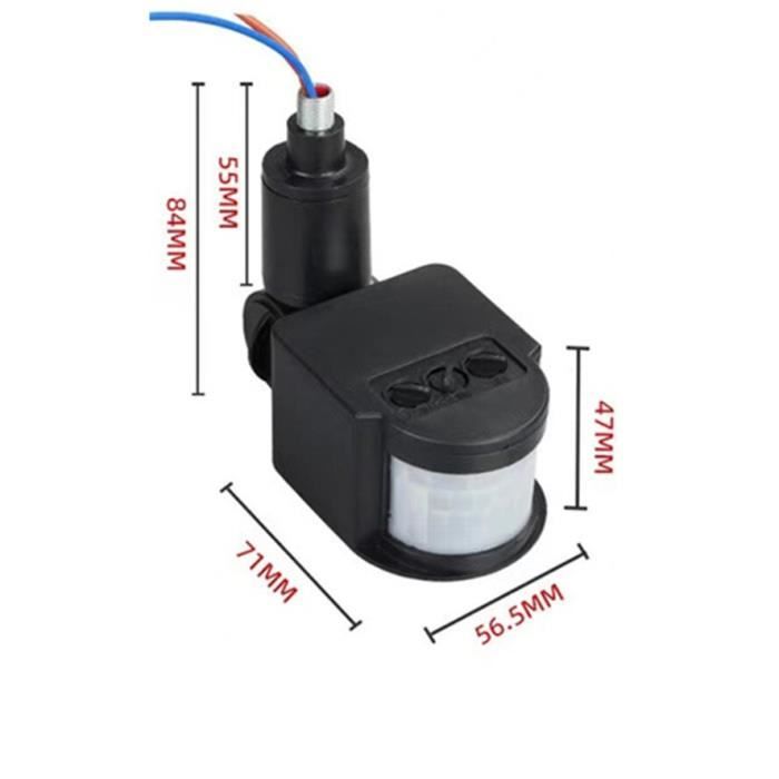 Greluma 2PCS Photocommutateur DC 12V 10A - Interrupteur Capteur Lumière Automatique Réglable