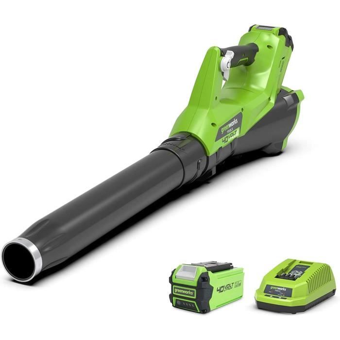 Greenworks 40 V Souffleur axial à batterie G40AB (LiIon 40V 177 kmh