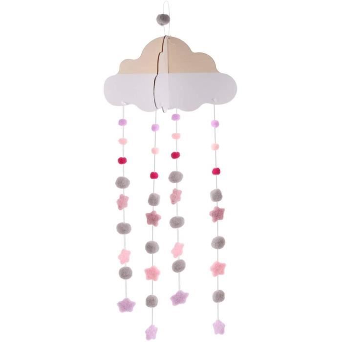 Mobile Lit Bebe Mobile Decor En Peluche Nuage Etoile Lune Bebe Lit Art Mobile Bebe Photographie Accessoires Pepiniere Bebe Hoch1386 Cdiscount Puericulture Eveil Bebe