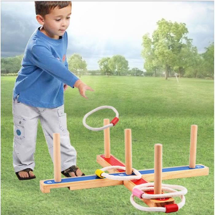 Jeu de lancer de Tac en bois - Boules Echelle Golf - Lance pendule - L50 x  H75 cm - Jardin, Plein air, Exterieur - Adresse - Cdiscount Jeux - Jouets