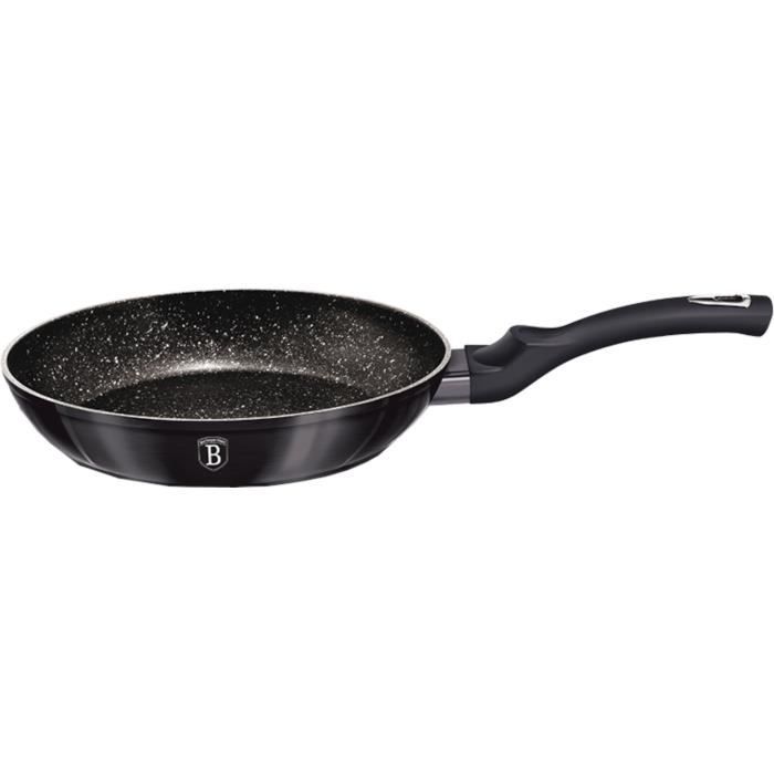 Poêle à Griller Berlinger Haus 28 Cm Rose Gold - Antiadhésif Triple Couche, Compatible Induction, Poignée Amovible