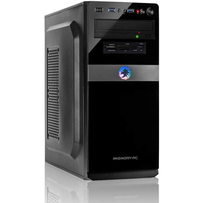 Memory Pc Intel Pc Core I5 7500 Memory PC Intel Core i5-7500 PC 4X 3,4 GHz, ASUS, 16 Go DDR4, 1000 Go