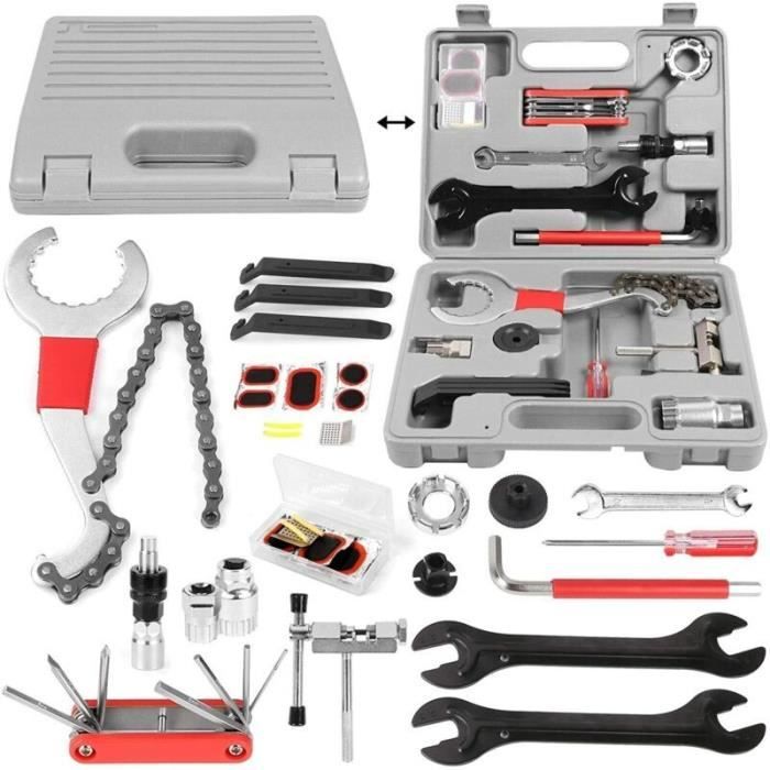 Trousse d'outils de Vélo Kits d'Outil de Réparation avec Outils Multi-Usage  - Cdiscount Auto