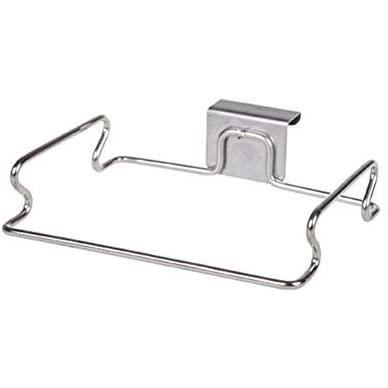 Acier Inoxydable Poubelle Sac Poubelle Support Porte Armoire étagère de rangement cuisine outil Acier Inoxydable Poubelle Sac Poubelle Support Porte Armoire étagère de rangement cuisine outil