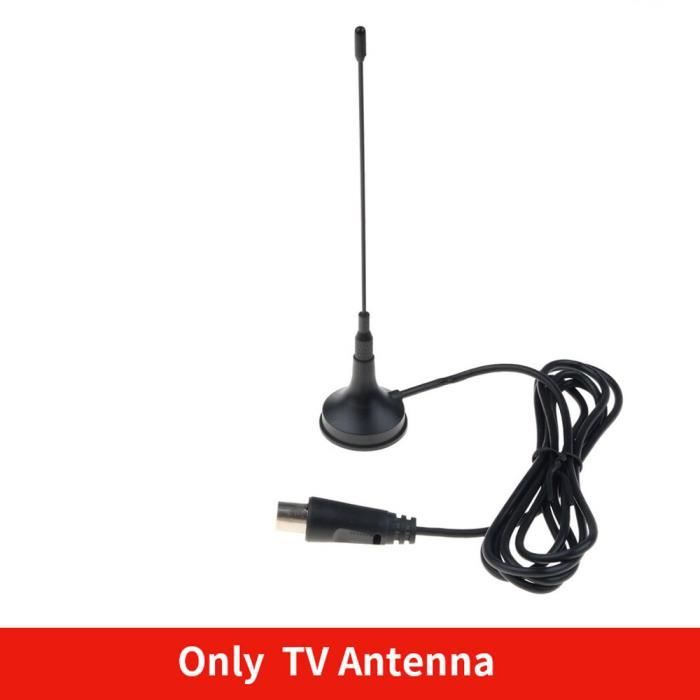 Amplificateur Signal Antenne TNT Intérieur 2025 - Amplificateur 25dBi 420km Base Magnétique Antenne TNT Intérieure