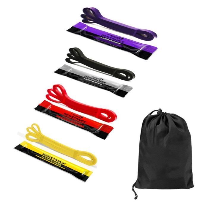 Elastiques musculation Artizlee Bande de Résistance Fitness,,Multifonction pour Traction Elastique Sport Gymnastique,Yoga