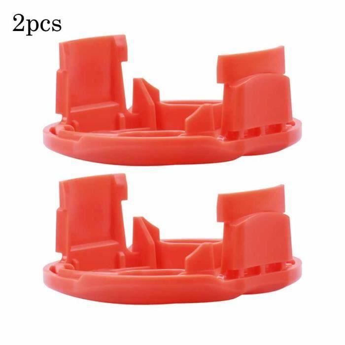 Rasentrimmer Spulendeckel Für FLYMO CONTOUR Modelle - 2 Stück, Hochschlagfestes ABS, Werkzeuglos
