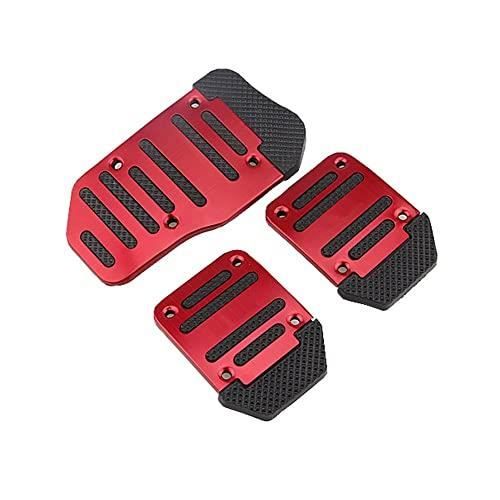Wekuw 2 Pièces Pédales de Frein de Voiture antidérapantes Performance Pedals Couvre-Pédale d'Embrayage Lot de Couvre-pédales de Voiture en
