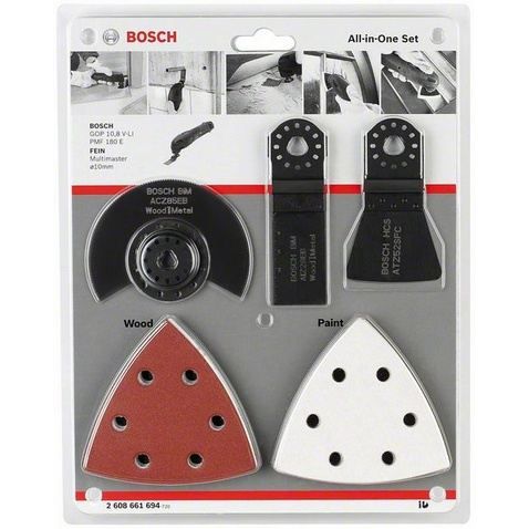 Set universel 23 pièces pour bois et metal Bosch