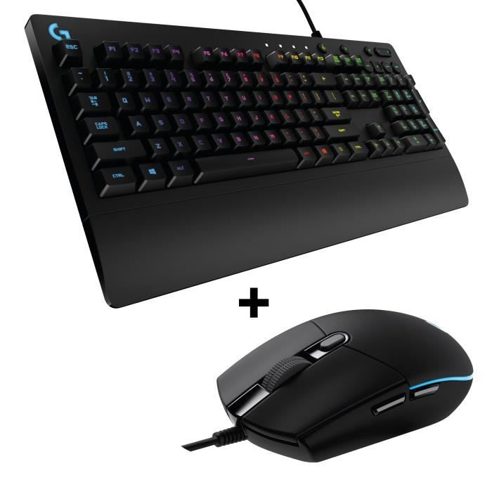 Clavier Pour Jeu Logitech G213 Usb 2.0 Rgb à Prix Carrefour