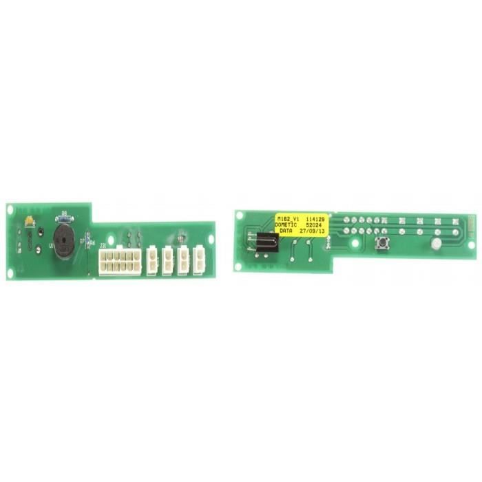 Platine panneau de commande pour climatiseur Dometic - Largeur 25mm Longueur 135mm