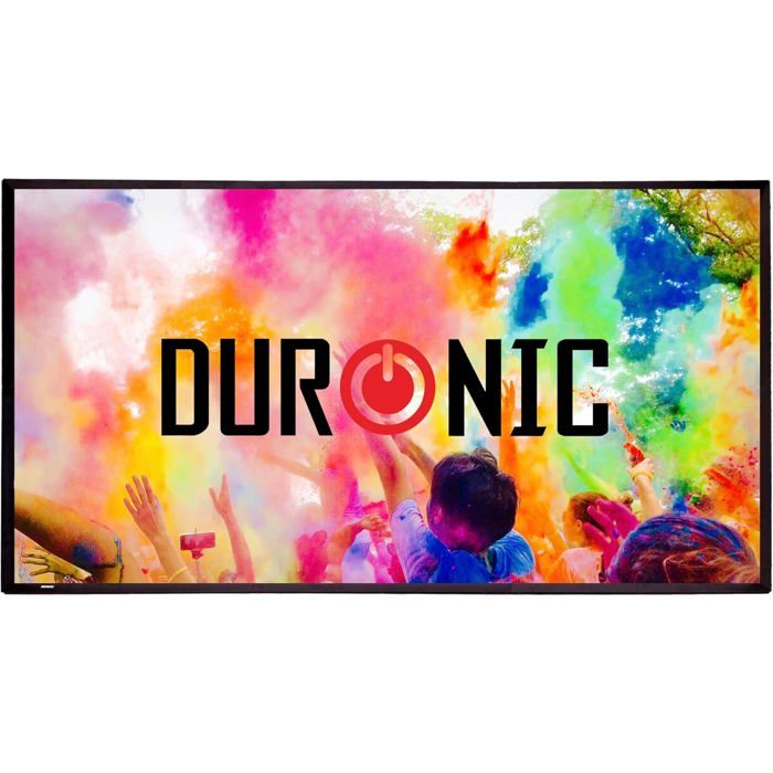 DURONIC Ecran De Projection De 120 Pouces 266 X 194cm Toile Pour Vid&eacute;oprojecteur De 305cm Home Cinema Tv  Sfps120 16:9