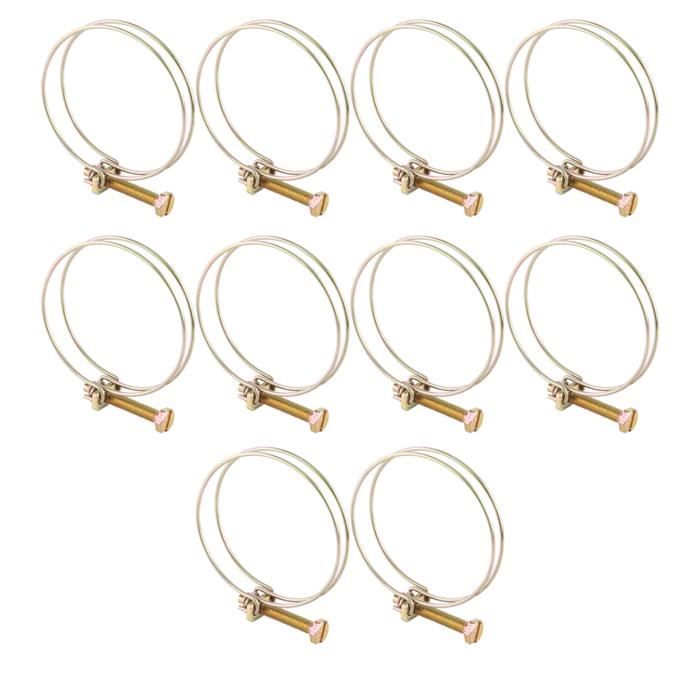 Lot De 10 Colliers D'arbre En Aluminium 12mm - Butée Pour Arbres De Guidage
