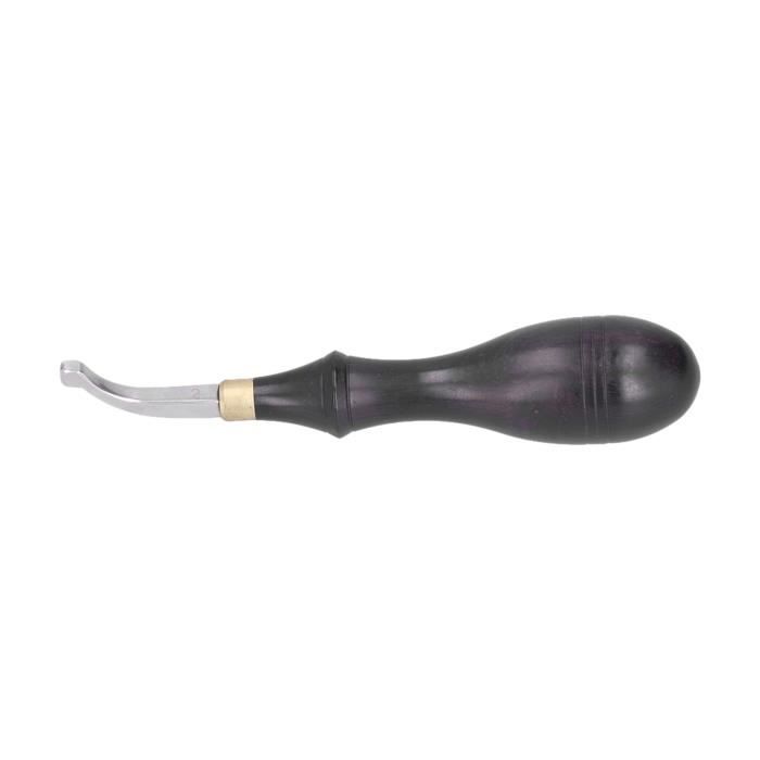 Creaser Bord Cuir 2mm - Outil Marquage Cuir Avec Pointe En Acier Inoxydable Pour Finitions Professionnelles