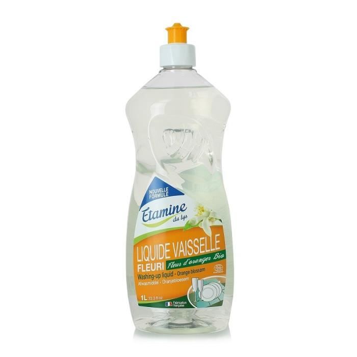 Liquide vaisselle fleur d'oranger 1L - Etamine du lys