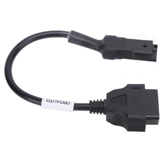 Adaptateur Diagnostic Ducati - 4 Broches Vers OBD2 K-Line - Pour Multistrada, Panigale, Etc.