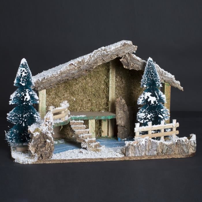 Decor De Creche De Noel : Comment Faire Des Lavandes Pour Une Creche De