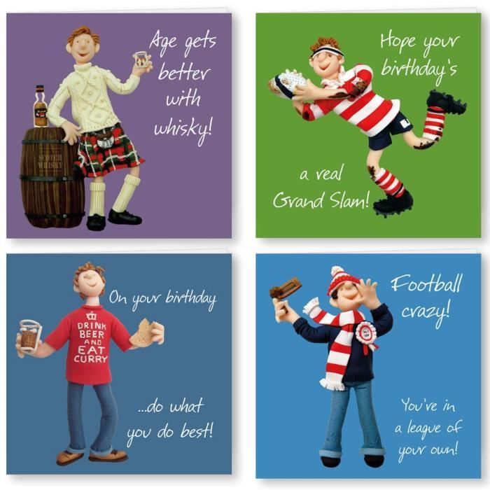 Holy Mackerel Uk Ltd 4 Cartes D Anniversaire Pour Homme Ou Un Morceau Ou Deux Cartes D Anniversaire Achat Vente Civiere Planche 4 Cartes D Anniversaire Pour Homme Ou Un Holy Mackerel Uk Ltd 4 Cartes D Anniversaire Pour Homme Ou Un Morceau Ou Deux Cartes D Anniversaire Achat Vente Civiere Planche 4 Cartes D Anniversaire Pour Homme Ou Un