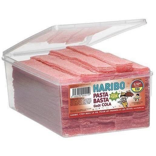 HARIBO Bonbons Pasta Basta fraise 150 pièces Cdiscount Au quotidien