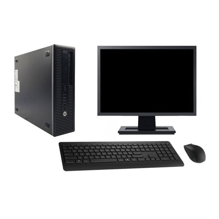 PC HP 600 G1 SFF Ecran 22 Intel i7-4790 RAM 16Go Disque 500Go Windows 10 Wifi - Hewlett packard