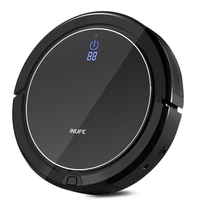 Inlife I7 Aspirateur Robot Robotic Vacuum Cleaner avec forte aspiration