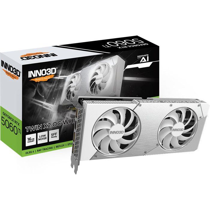Carte Graphique Inno3D GeForce RTX 5060 Ti TWIN X2 OC – 16 Go GDDR7, PCI Express 5.0 - vue 9