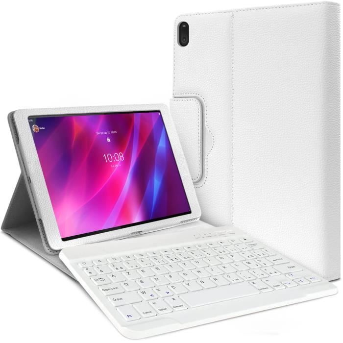 Étui Clavier Azerty Bluetooth Lenovo Xiaoxin Pad 2024 11 Pouces Simili cuir