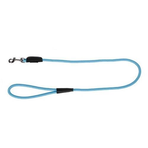 Laisse en corde - Laisse fluo - 100 cm - Nylon - Réfléchissante - Pour chien moyen