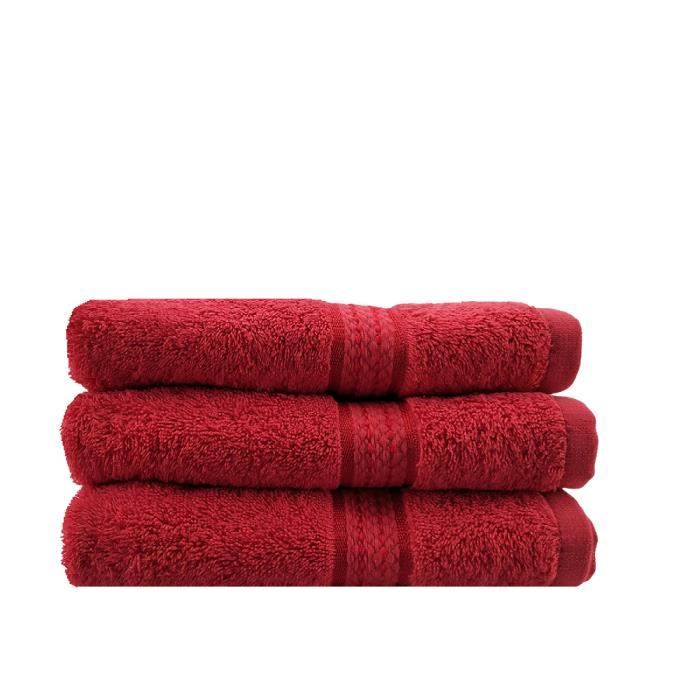 MIA - Serviette De Toilette 50x100 - Eponge Pour Le Bain