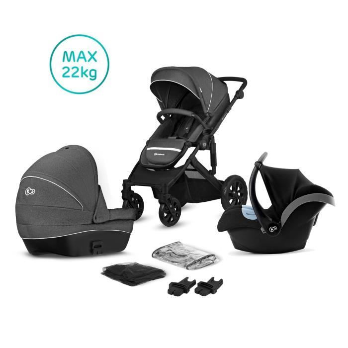 Poussette 3en1 PRIME 2020 • Kinderkraft