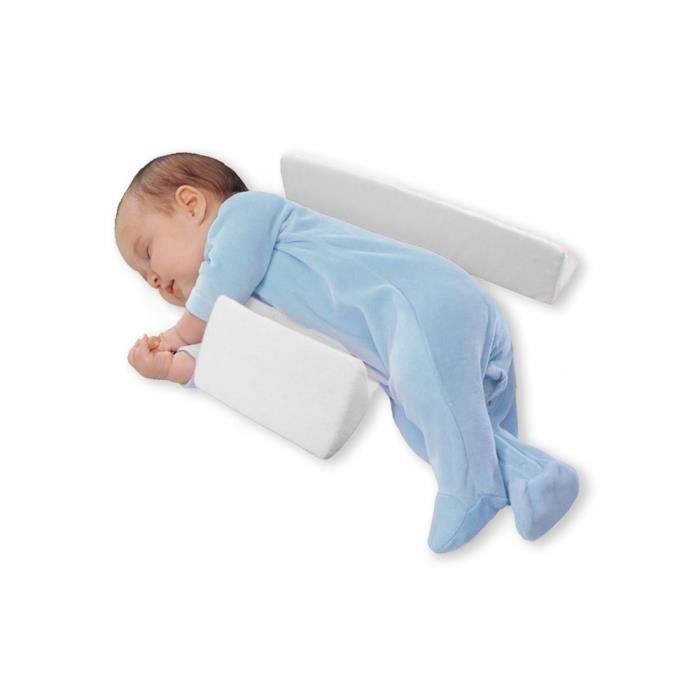 Oreiller De Sommeil Pour Bebe Cote Nouveau Ne Coussin D Allaitement Pour Enfant En Securite Dehoussable Et Lavable Blanc Cdiscount Puericulture Eveil Bebe
