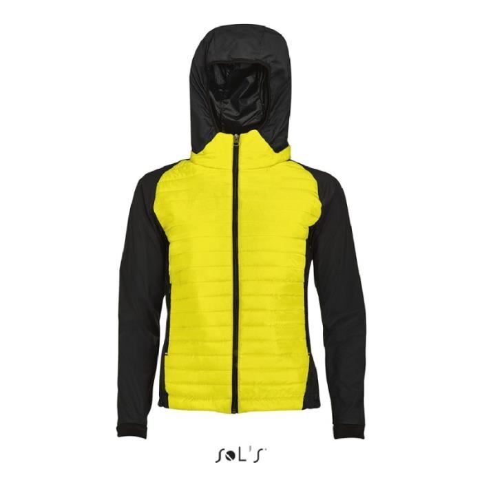 veste running femme fluo