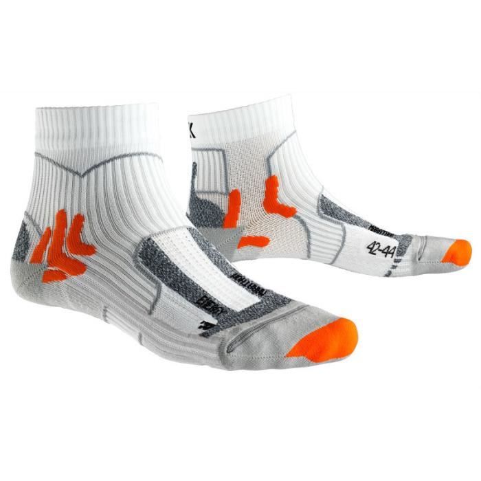 Chaussettes de Running - X-Socks - Marathon Energy - Blanc - Respirant - Mixte