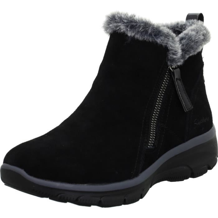Chaussures SKECHERS Easy Going Noir - Femme/Adulte - Lacets - Plat - Synthétique