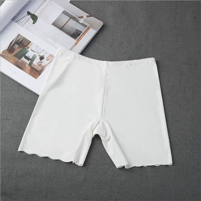 Shorty Femme Sous-jupe - Anti-frottement, Sans Couture - Pour Robes, Jupes, Tenues D'été - Léger Et Respirant
