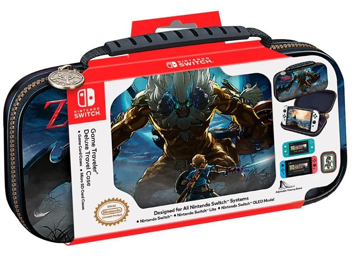 Pochette de transport officielle Nacon Zelda pour Nintendo Switch + Boîtes de rangement - vue 2