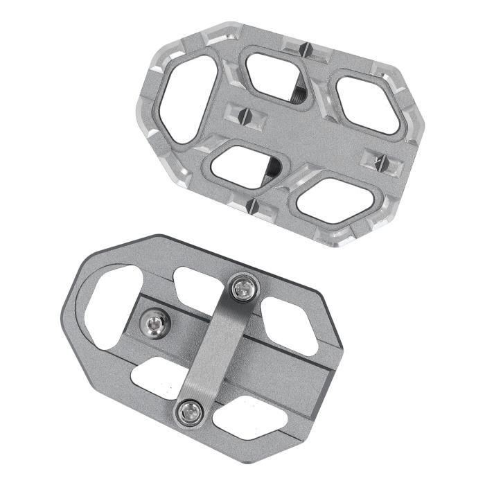 WARFEL Moto Décoration Repose-Pieds Repose-Pieds Pédale Moto Marchepied