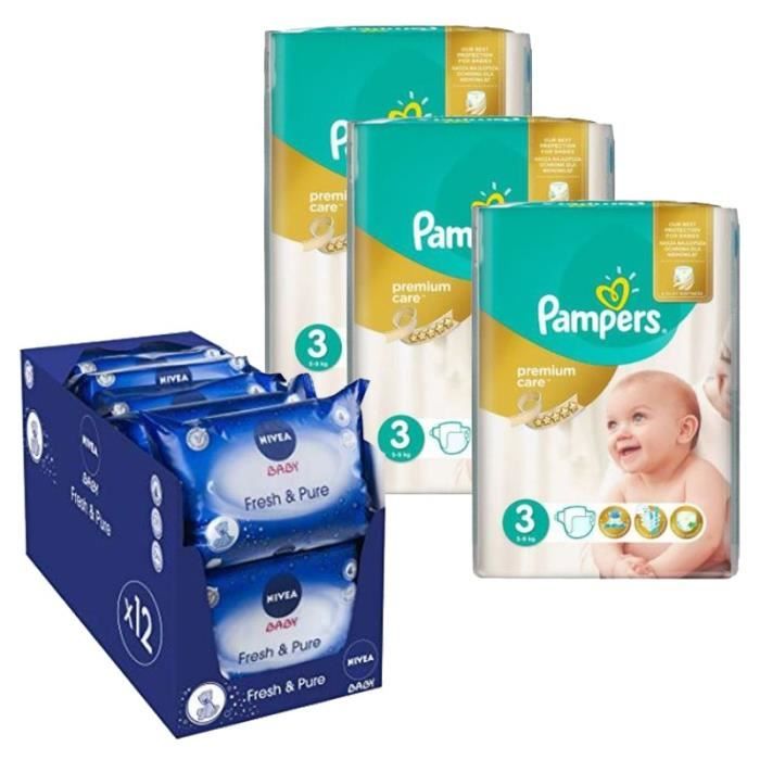 Pampers Couches Bébé Taille 4 (46 Pièces) | Algérie