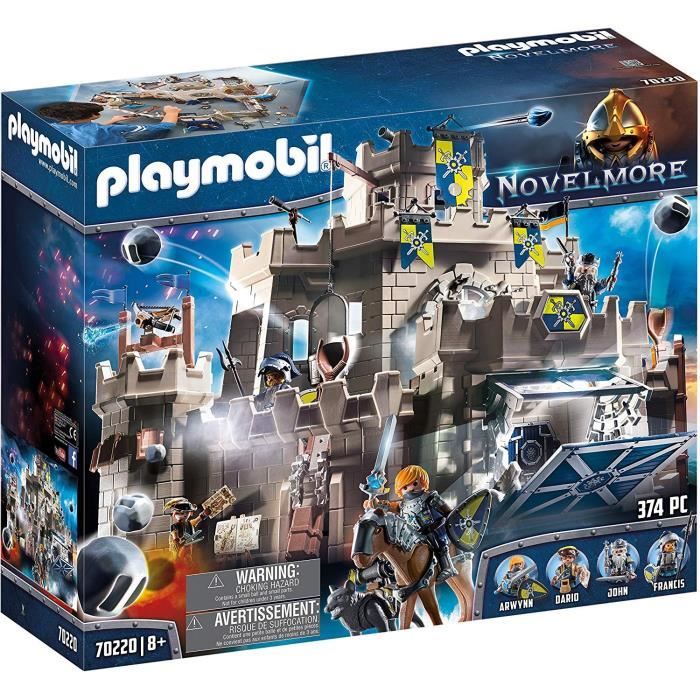 Photo de playmobil-70220-novelmore-grand-chateau-des