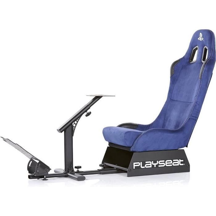 PLAYSEAT Siège simulation automobile EVOLUTION SONY - Alcantara - Bleu