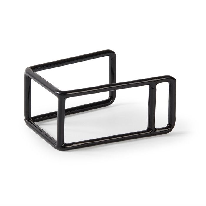 Support Buffet Métallique 125 x 105 cm - H 3 à 9 cm - Pujadas - Noir - l125- L1- P105- h60- Métal